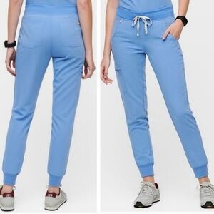 Figs Women's Light Blue Track Pants & Joggers